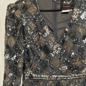 Mac Duggal Sequin Dress